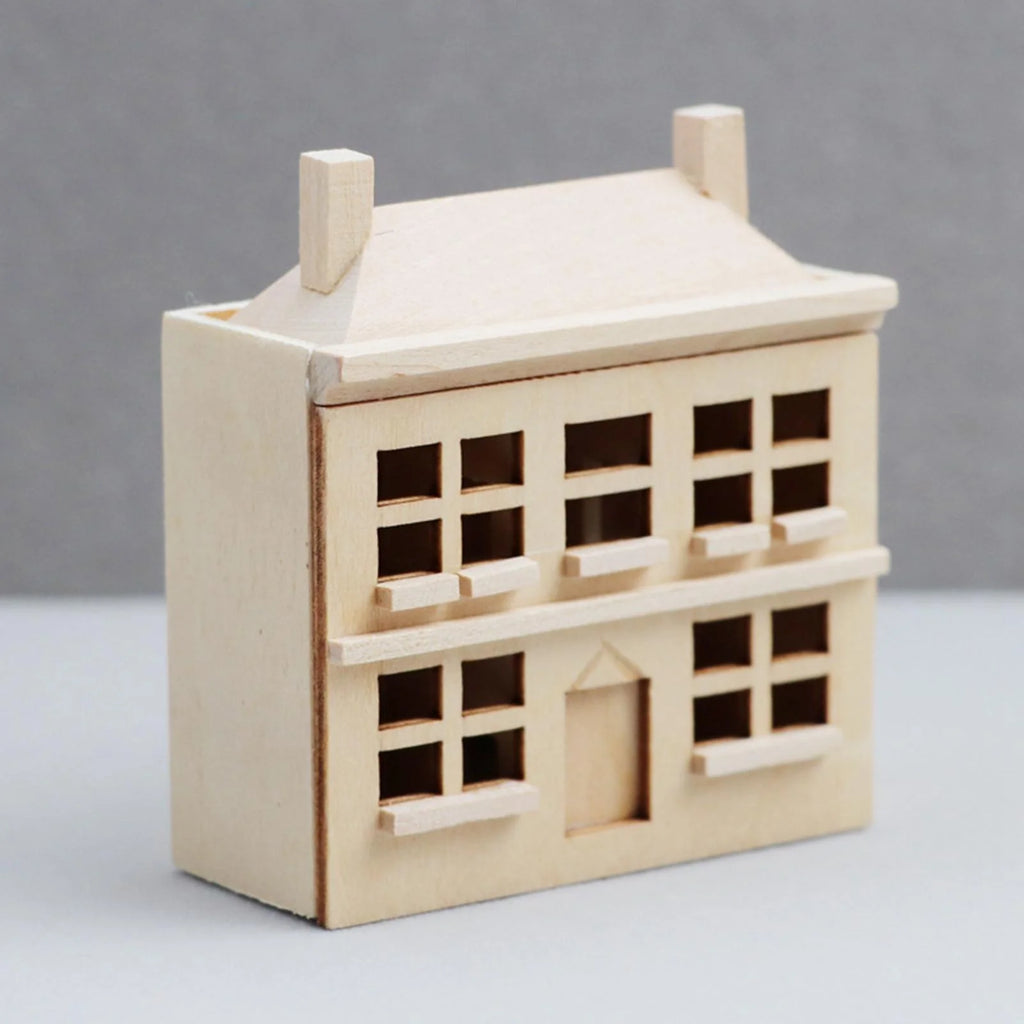 1/12 Unpainted Miniature Dollhouse Villa V77637