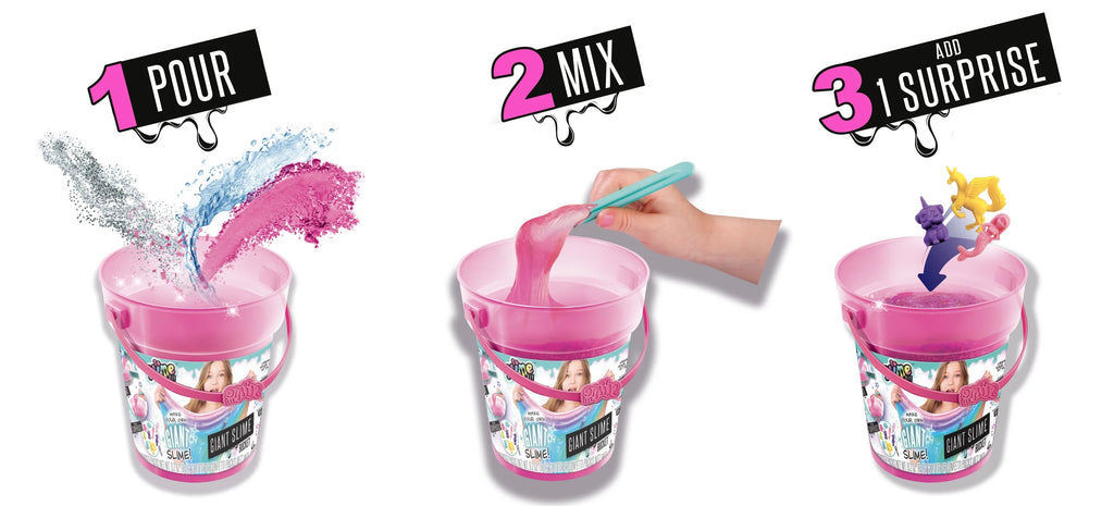 Giant Slime Bucket Pink N391