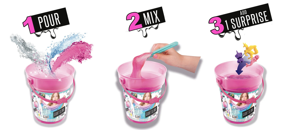 Giant Slime Bucket Pink N391