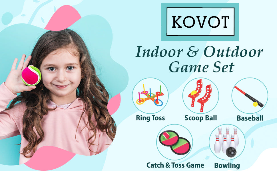 5 Combo Indoor and Outdoor Game Set G9352