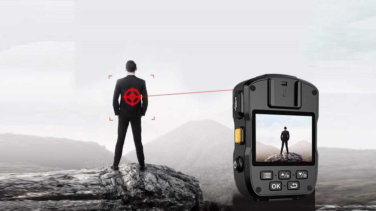 Body Camera with Audio, 2 Inch Display, Night Vision, Waterproof, Shockproof M21827