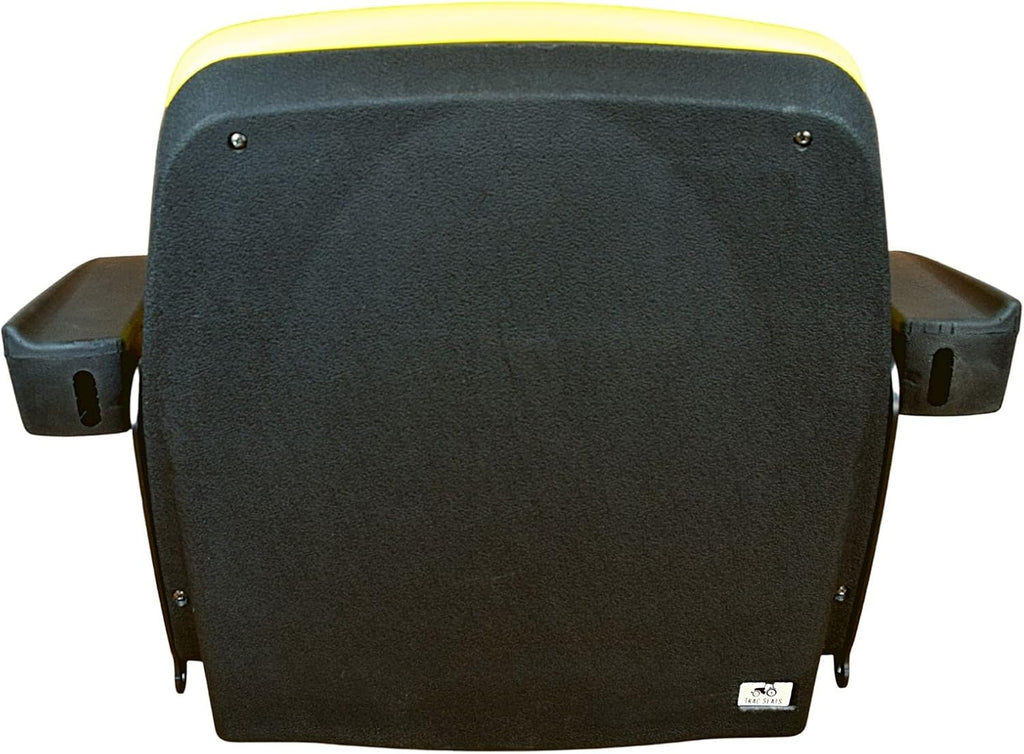 Yellow Tractor Seat with Armrests O3456