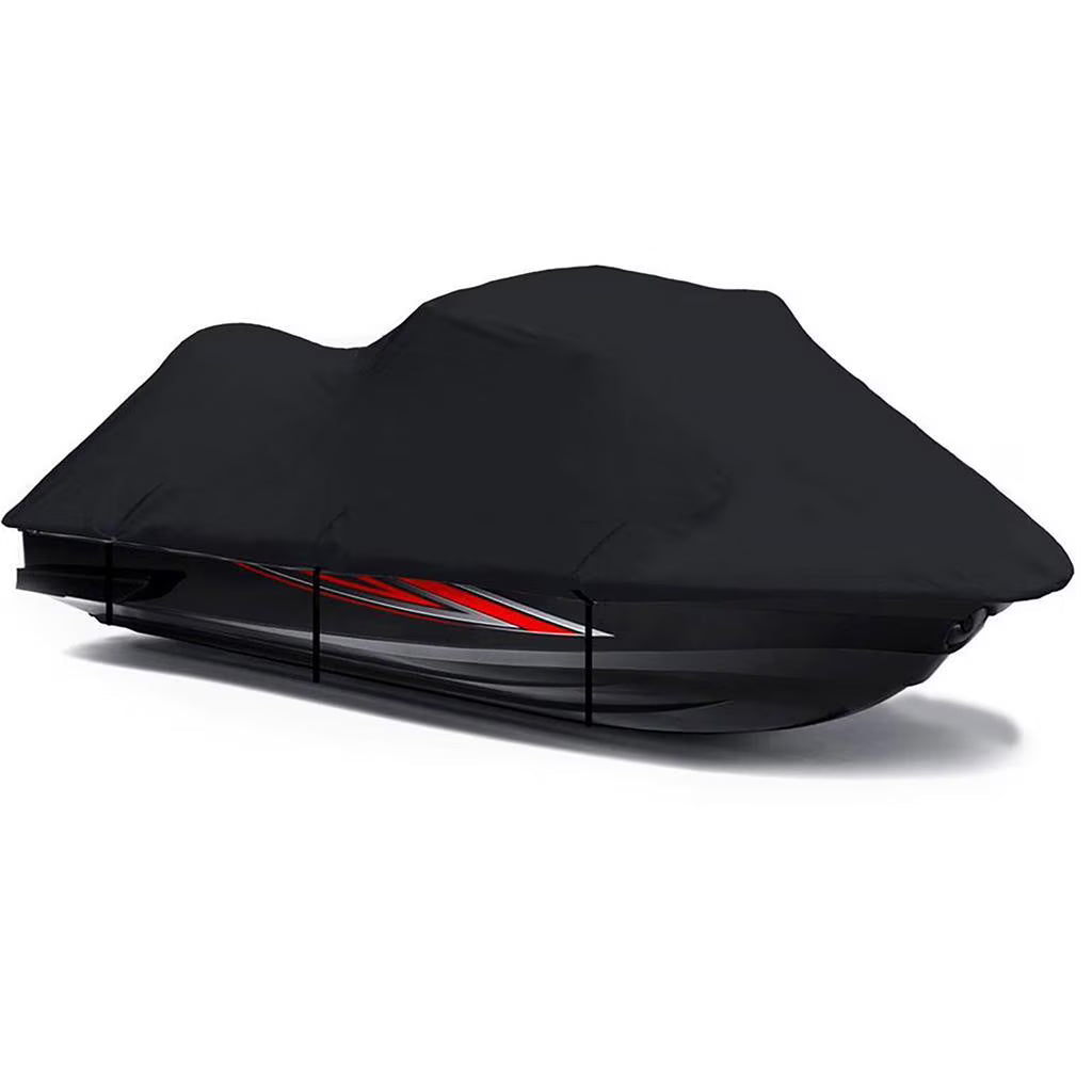 Black 600 Denier JetSki Cover P4223