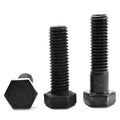 1 1/2 inch-12 x 8 inch Fine Thread Grade 5 Hex Cap Screw Black Oxide Pk 6 Z35386