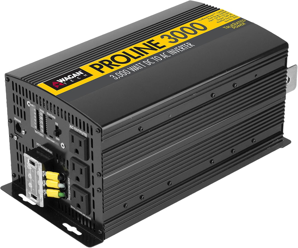 3000 Watt Power Inverter with Remote Control 6000 Watt Surge Peak Power converter O960