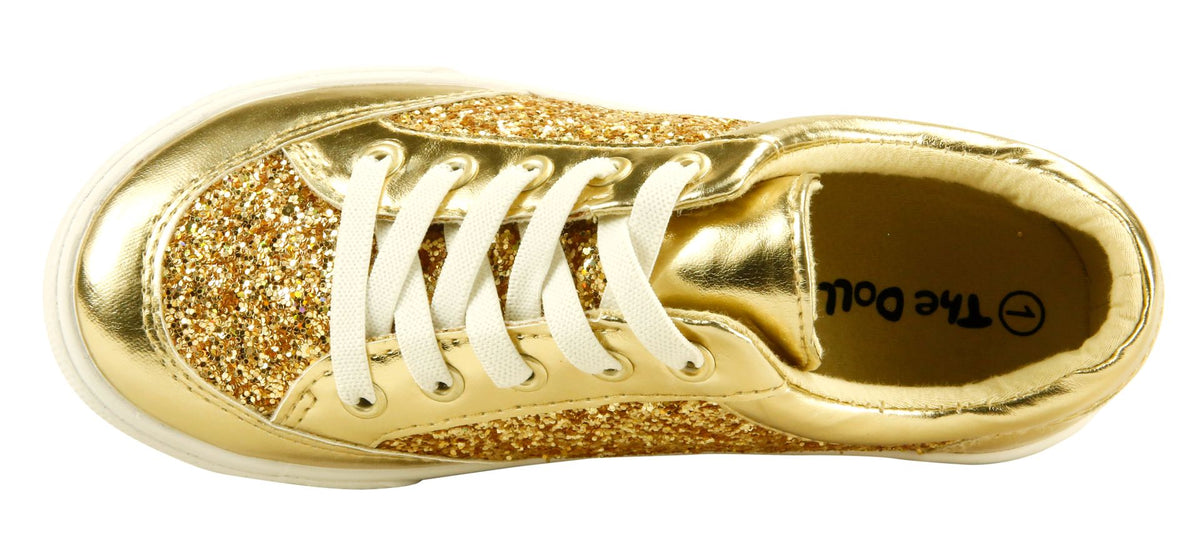 Glittler Metallic Sneaker (Little Kid/Big Kid) R466