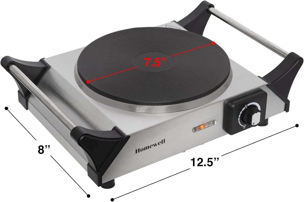 Electric Hot Plate Single Burner Pack of 2 G175453