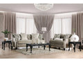 Light Brown Chenille Sofa and Loveseat T893369