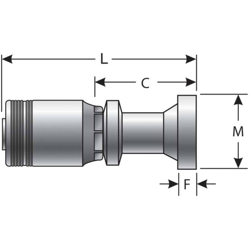 O-Ring Flange M554486