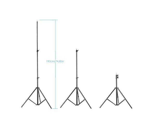 4 Packs Dimmable Bi-Color 480 LED Video Light and Stand Lighting Kit C592