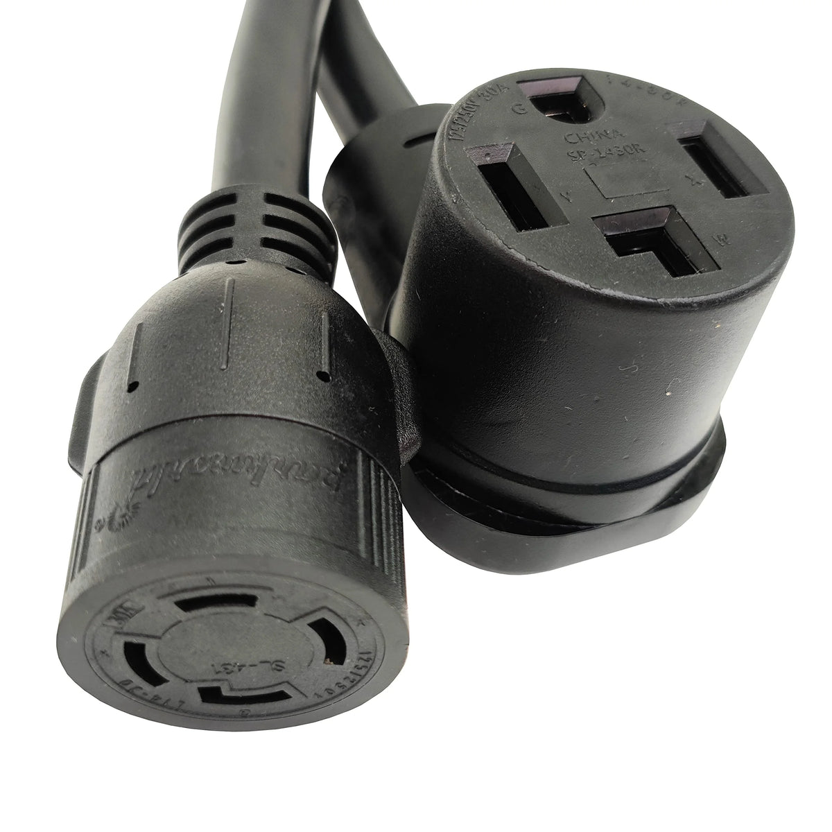 NEMA 14-30P to L14-30R Splitter Cord, 3 Feet Y420