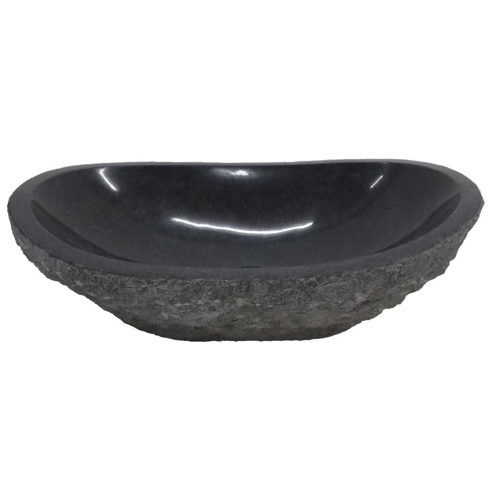 Dark Granite Canoe Sink L76036