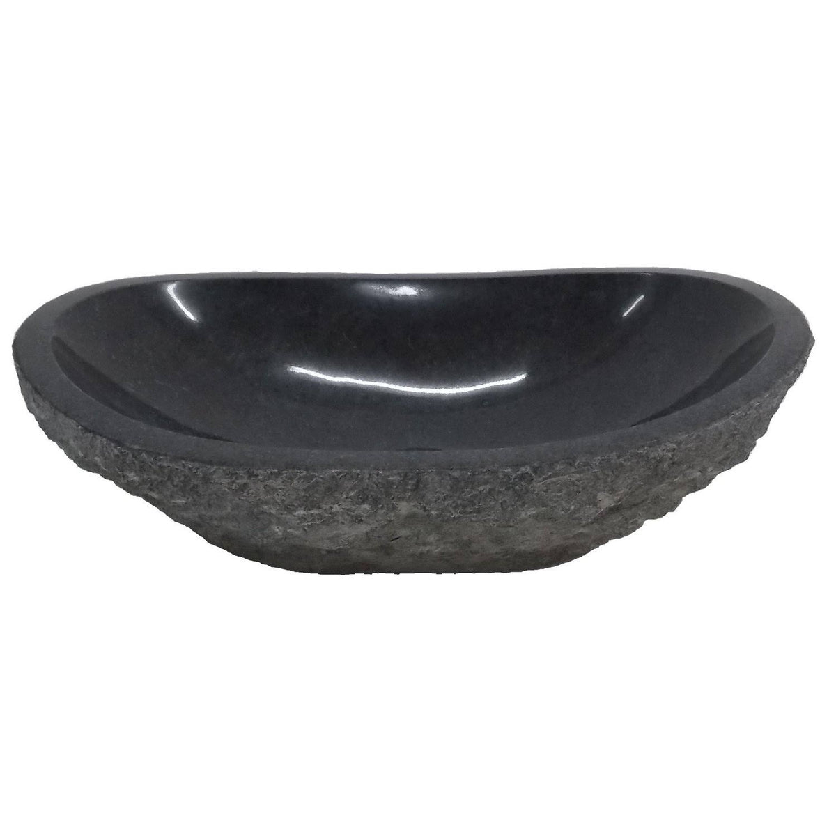 Dark Granite Canoe Sink L76036