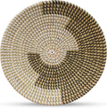Hanging African Wall Basket of Seagrass, 13.8in, Pack of 2 G302