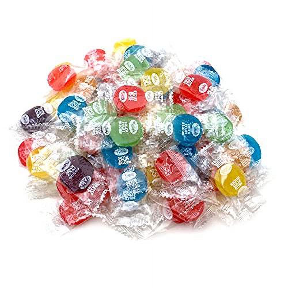 Fruit Disk Jelly Patties Candy, Individually Wrapped, 2 Pounds T454