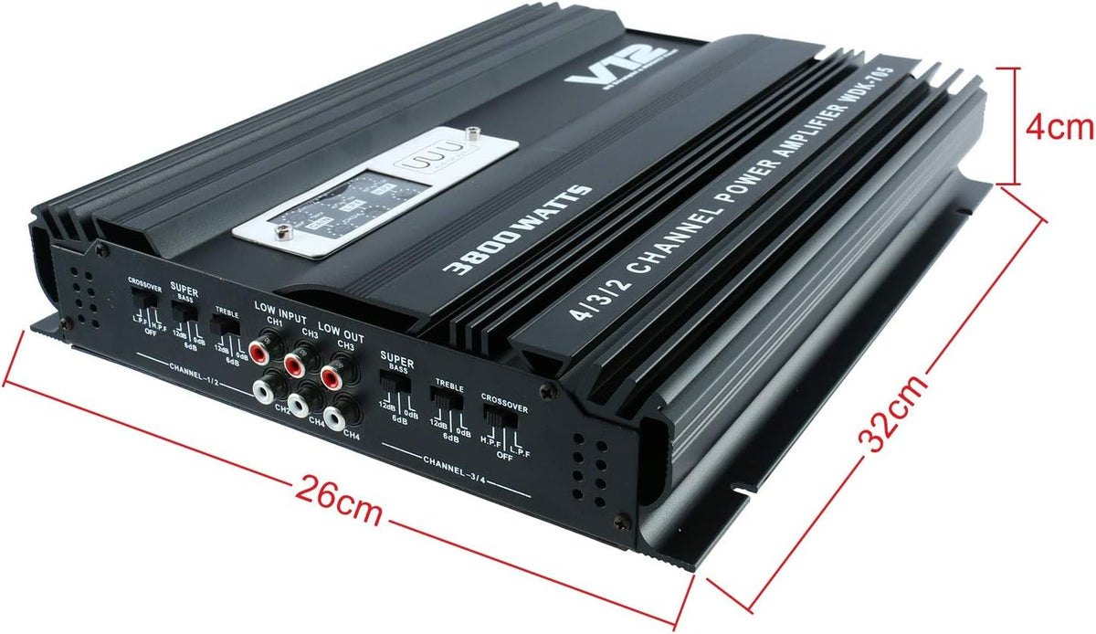4 Channel Car Audio Amplifier R8646