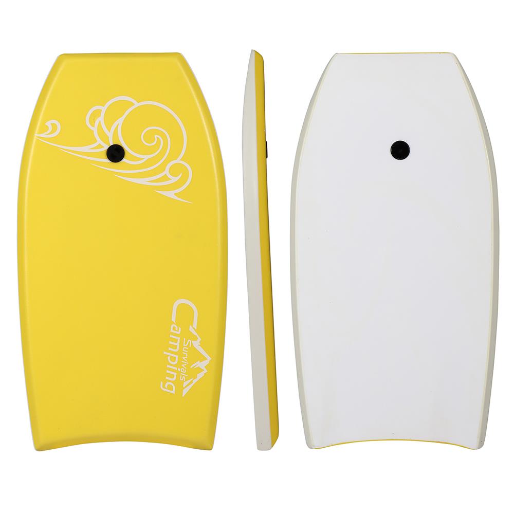 41" Lightweight Bodyboard with EPS Core, XPE Deck, HDPE Slick Bottom, and Wrist Leash X410903