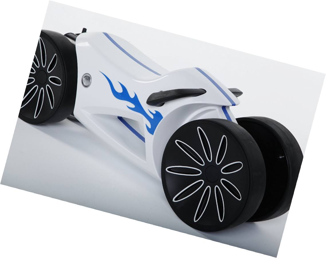 White/Blue Ride-On Bike J738488