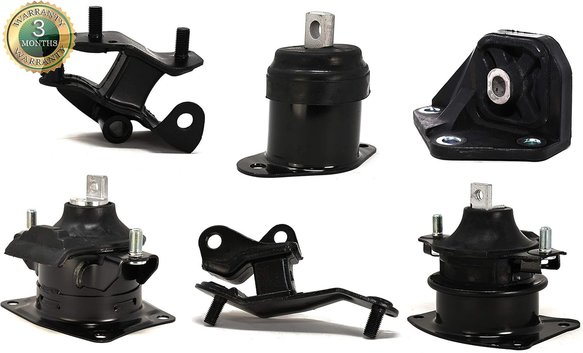 Engine Motor Mount Kit 6PCS G341410