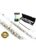White Closed Hole C Flute with Offset G and Split E Mechanism O21188