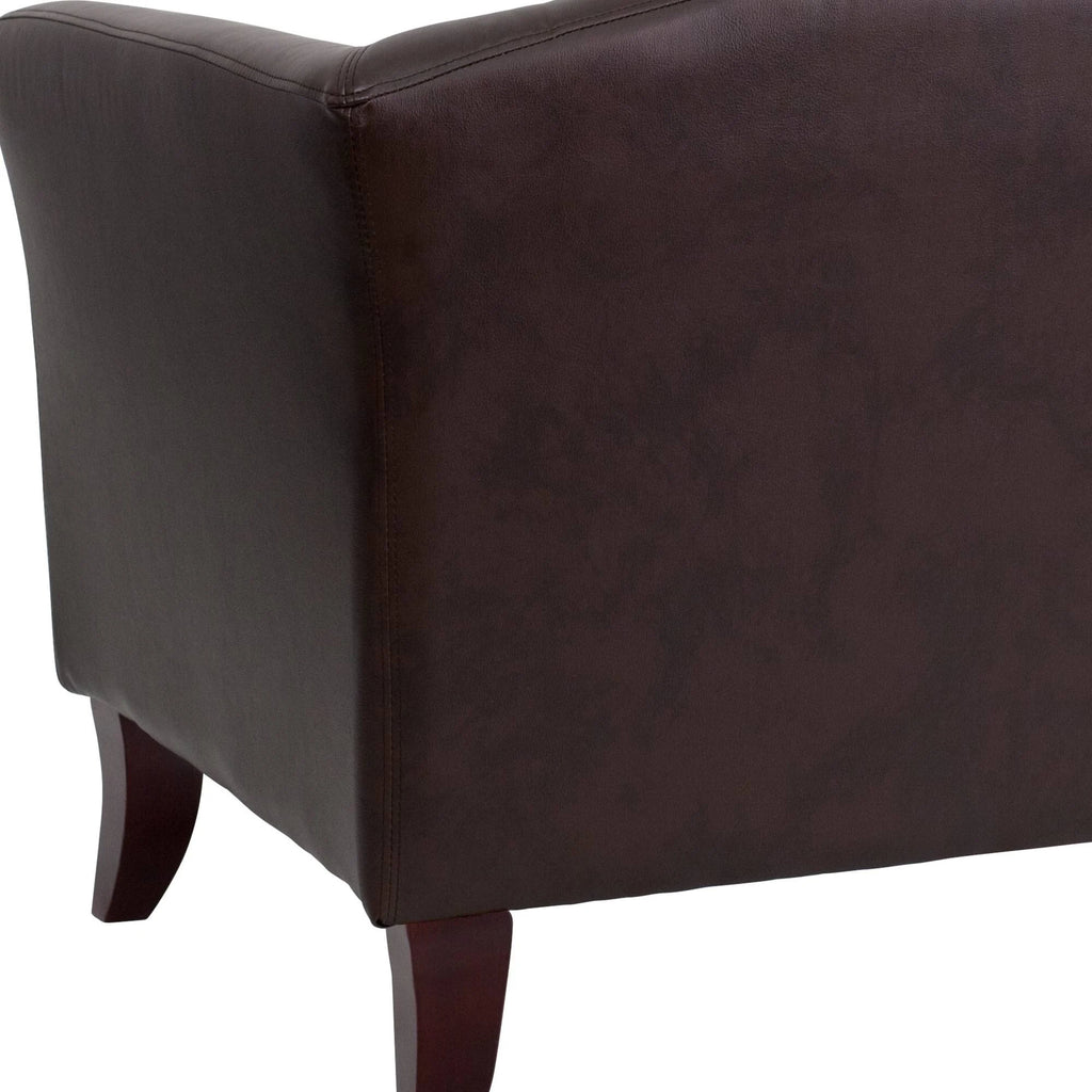 Brown Leather Chair R58530