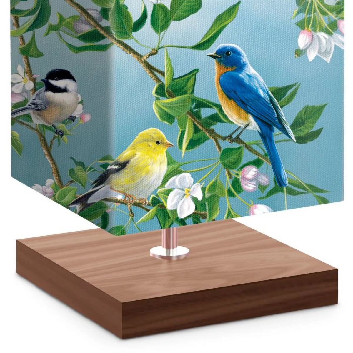 Treetop Friends Songbird Art Table Lamp 14.5-inches V501460