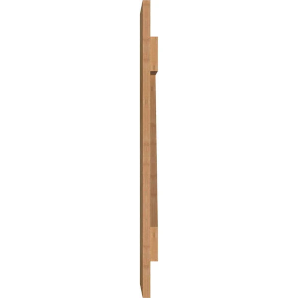 Rough Sawn Western Red Cedar Board-n-Batten Shutters with Z-Bar I618526