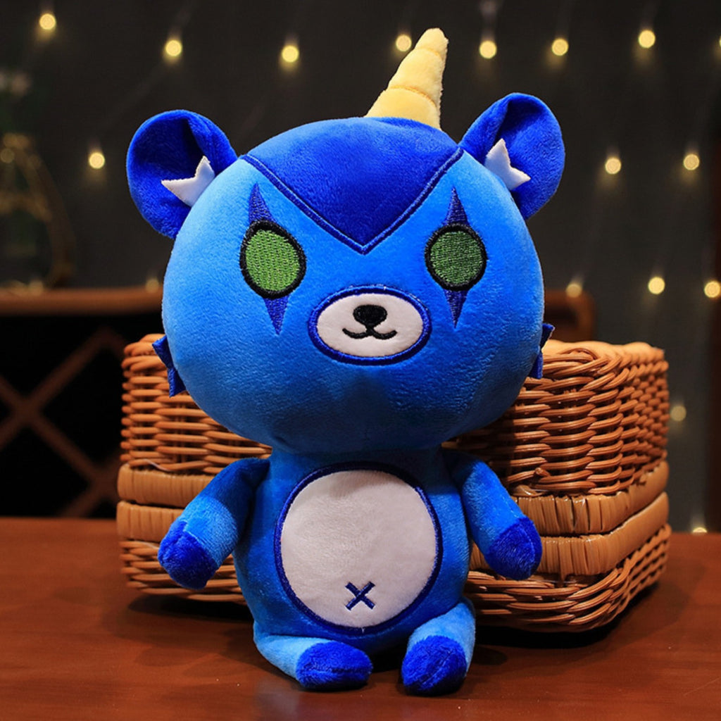 9.8 Inch Blue Plush Teddy Bear Doll F872287