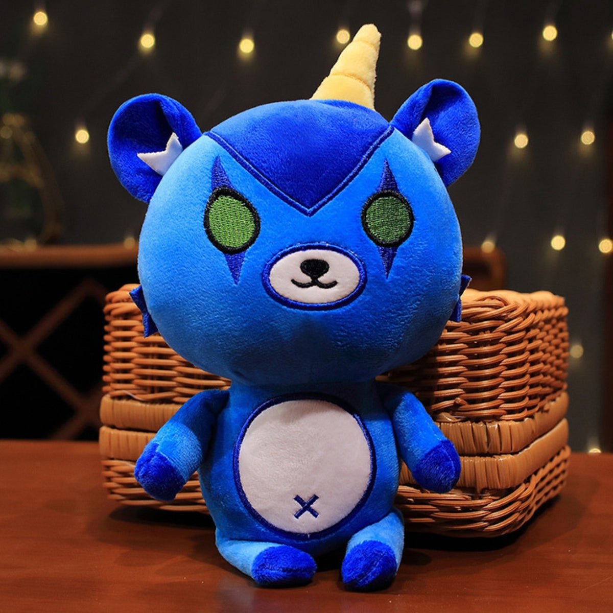 9.8 Inch Blue Plush Teddy Bear Doll F872287