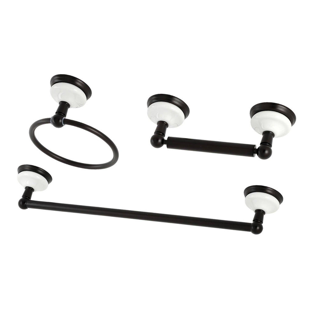 3-Piece Bathroom Hardware, Oil Rubbed Bronze K999