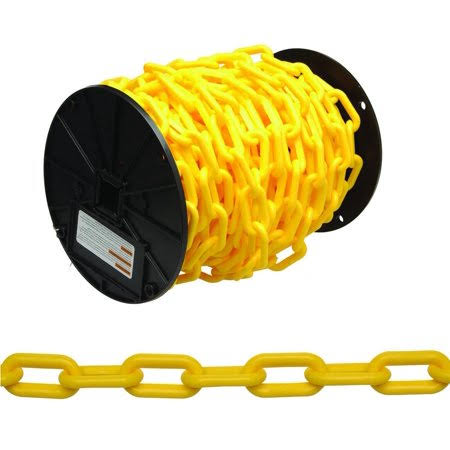 Black Plastic Chain, 60 Foot J191