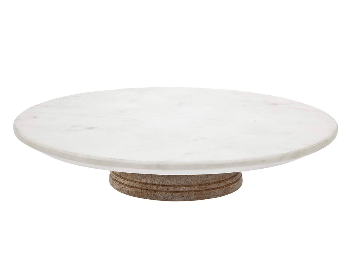 Marble & Wood Lazy Susan K911