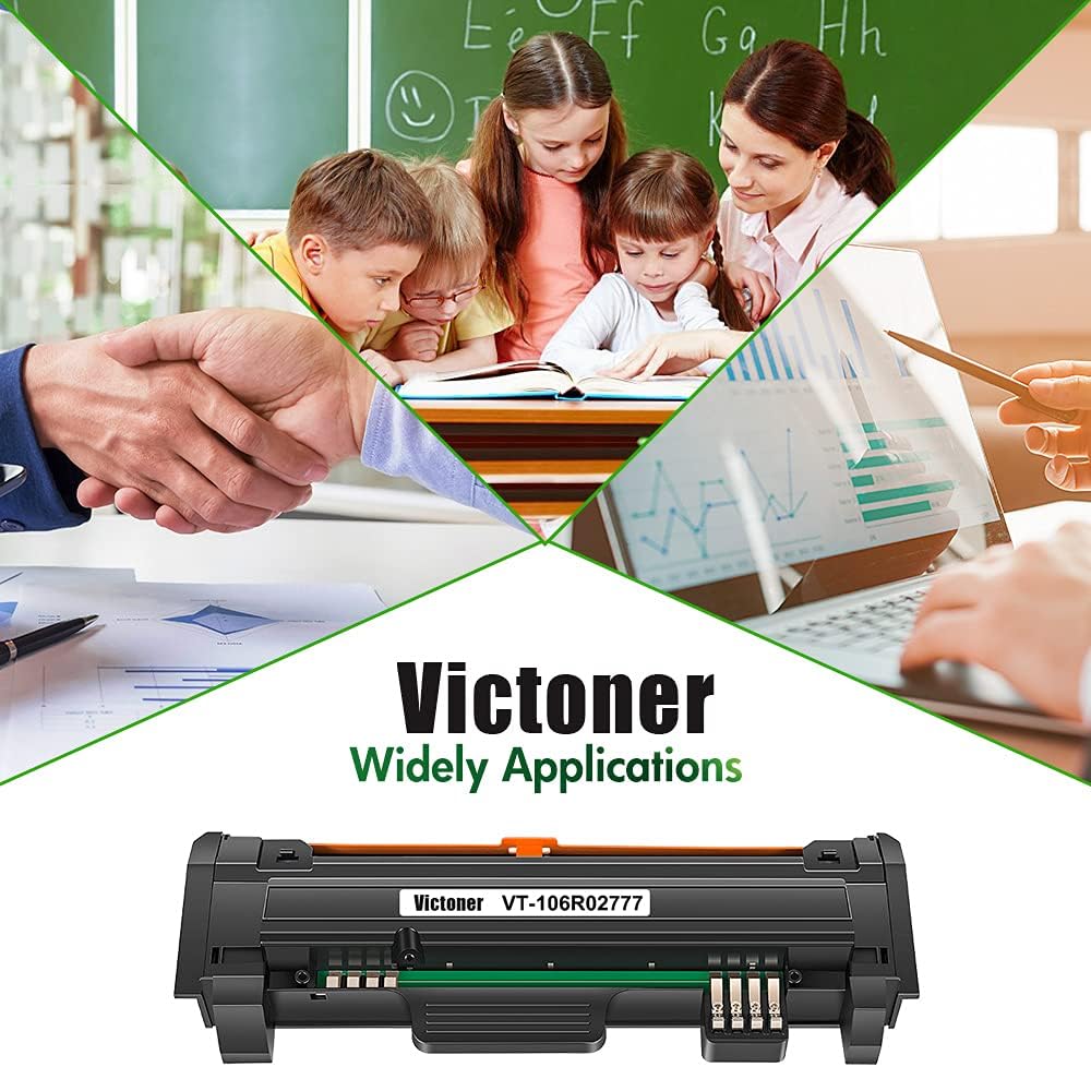 Black 4-Pack Toner Cartridge P198