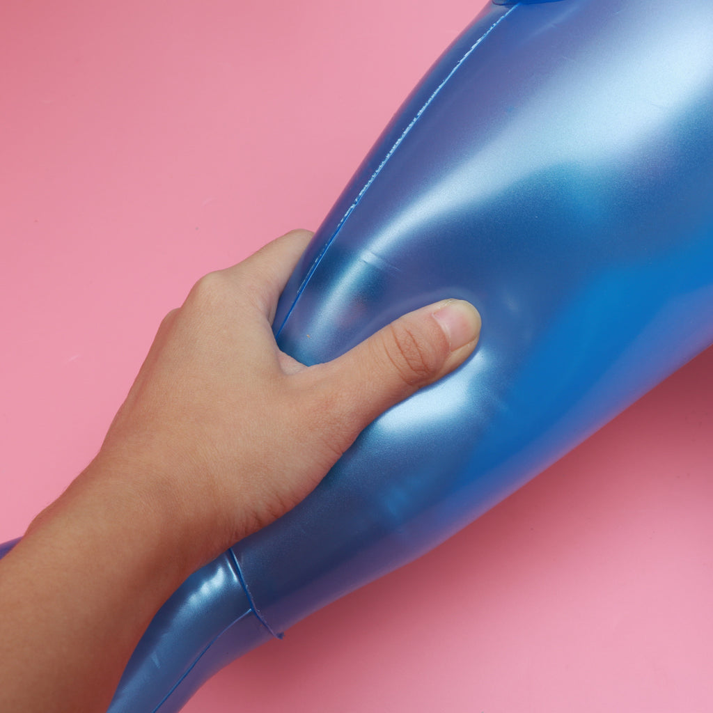 Blue Inflatable Dolphin Pool Toy Z806