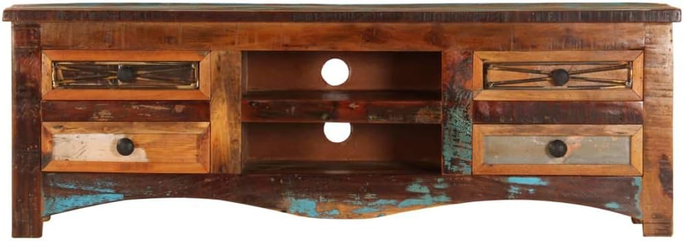 Solid Reclaimed Wood TV Cabinet W425