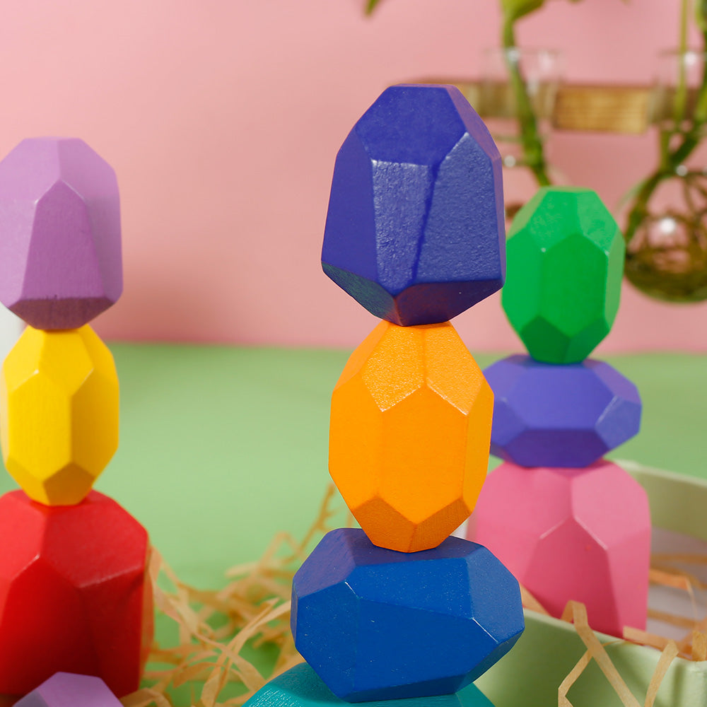 Wooden Building Blocks Set W503136