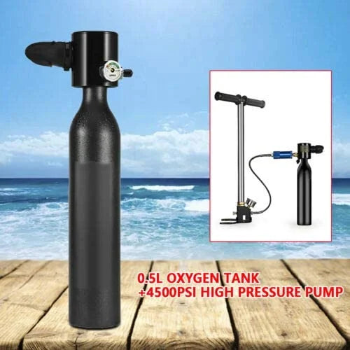 0.5L Diving Air Tank with High-pressure Pump S6767