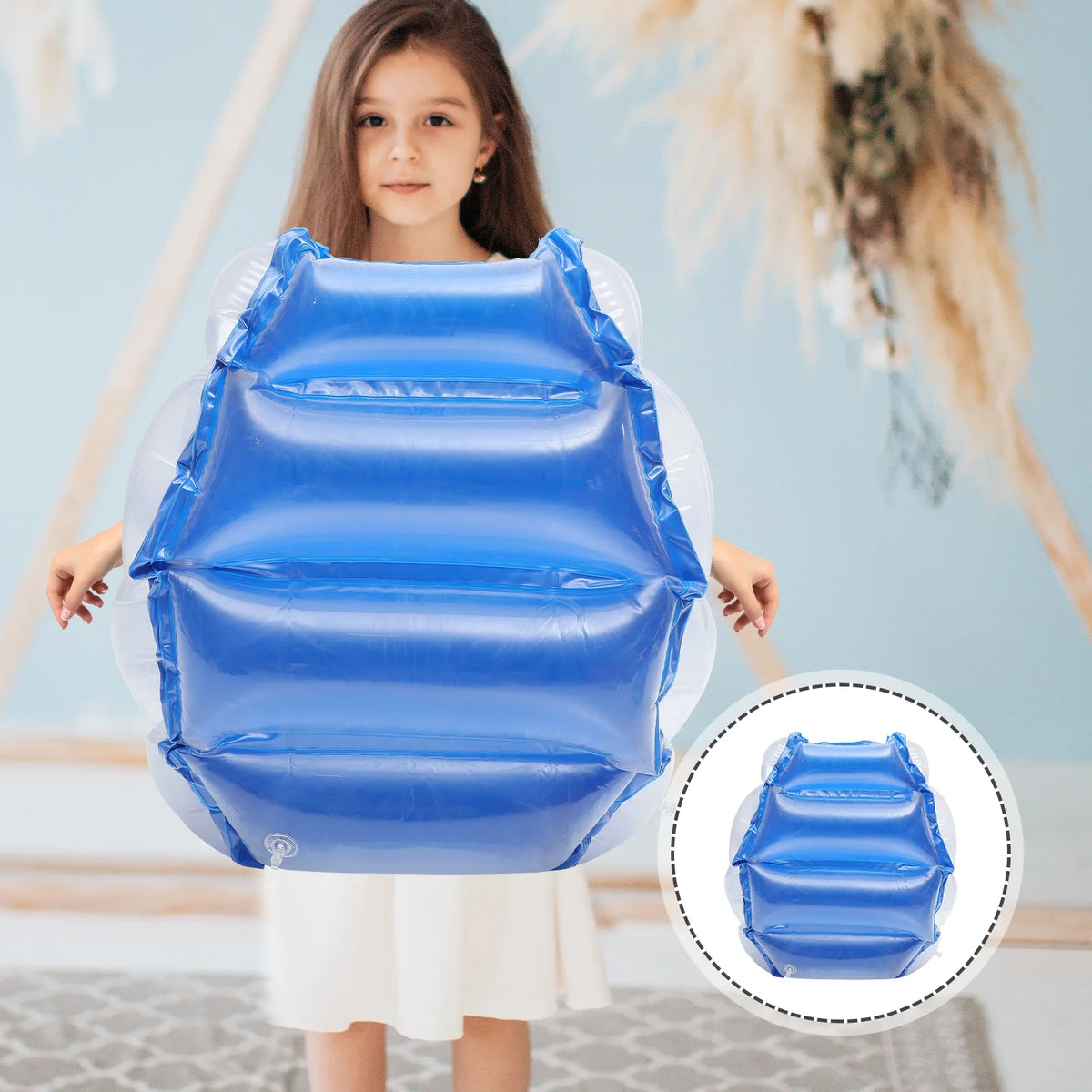 Blue Inflatable PVC Bumper Ball E4145