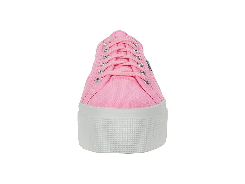 Hot Pink Canvas Sneakers Z234