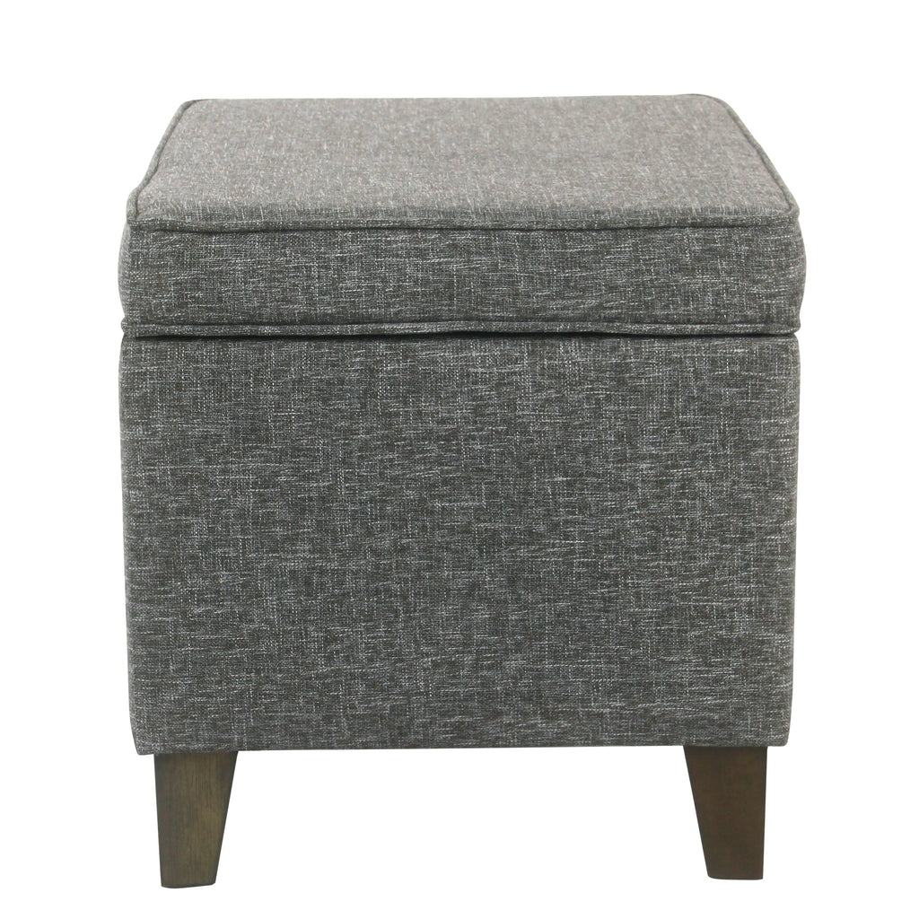 Slate Grey Medium Storage Ottoman T403261