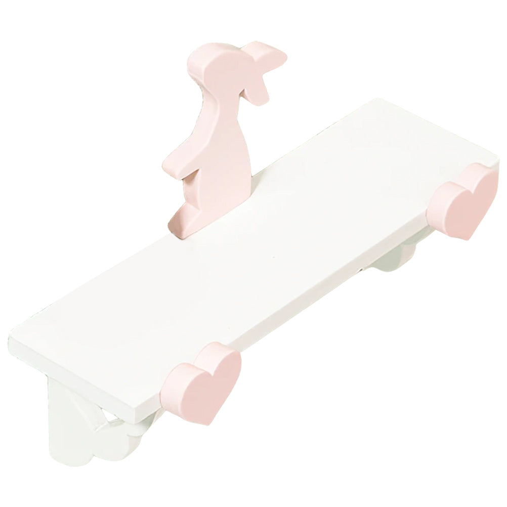 Wood Rabbit Wall Rack Doll House 2 Count X86493