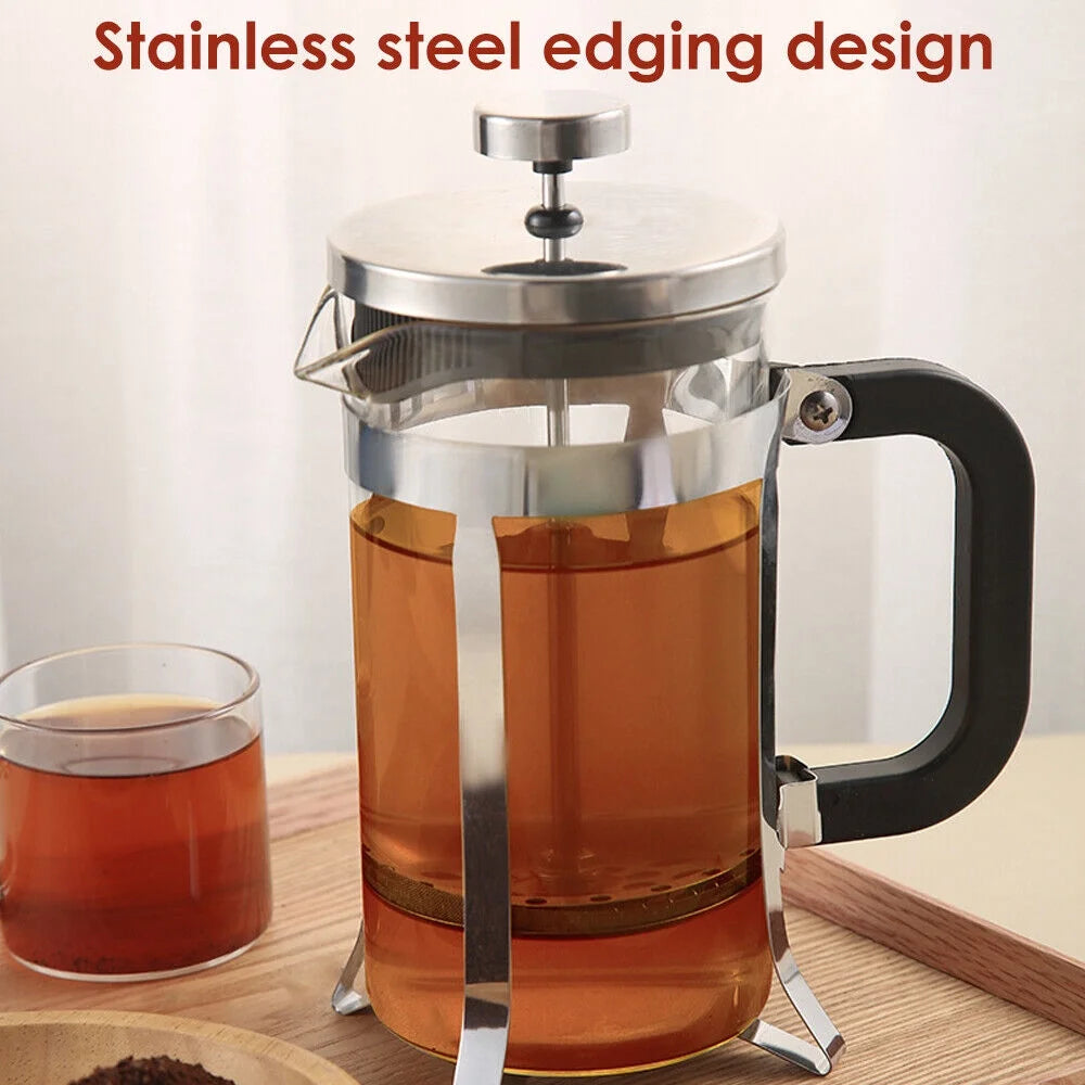 20oz Glass Stainless Steel French Coffee Press K949