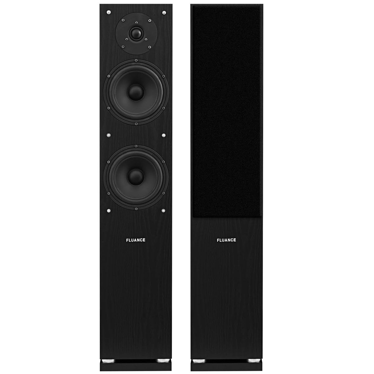 5.0 Channel 190W RMS 5 Speakers Black Speaker System S10104
