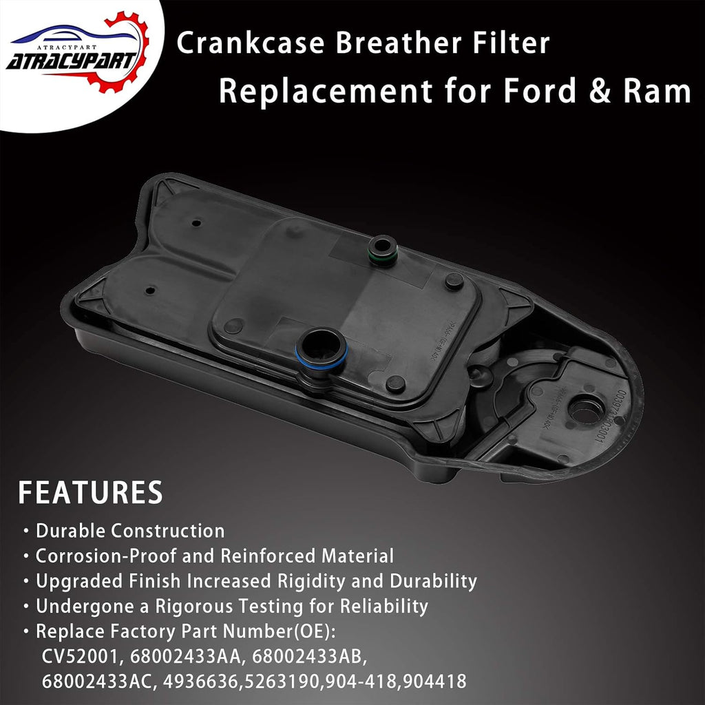 CCV Filter Breather Vent Element Pack of 2 E947