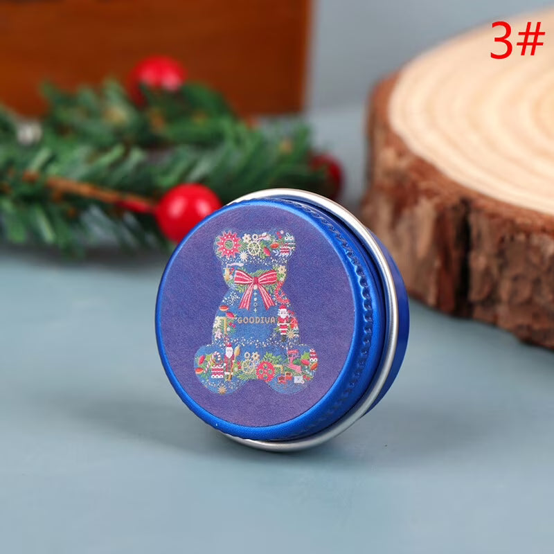 1:12 Dollhouse Mini Christmas Cookies Candy Gift Box Tin Box I5175