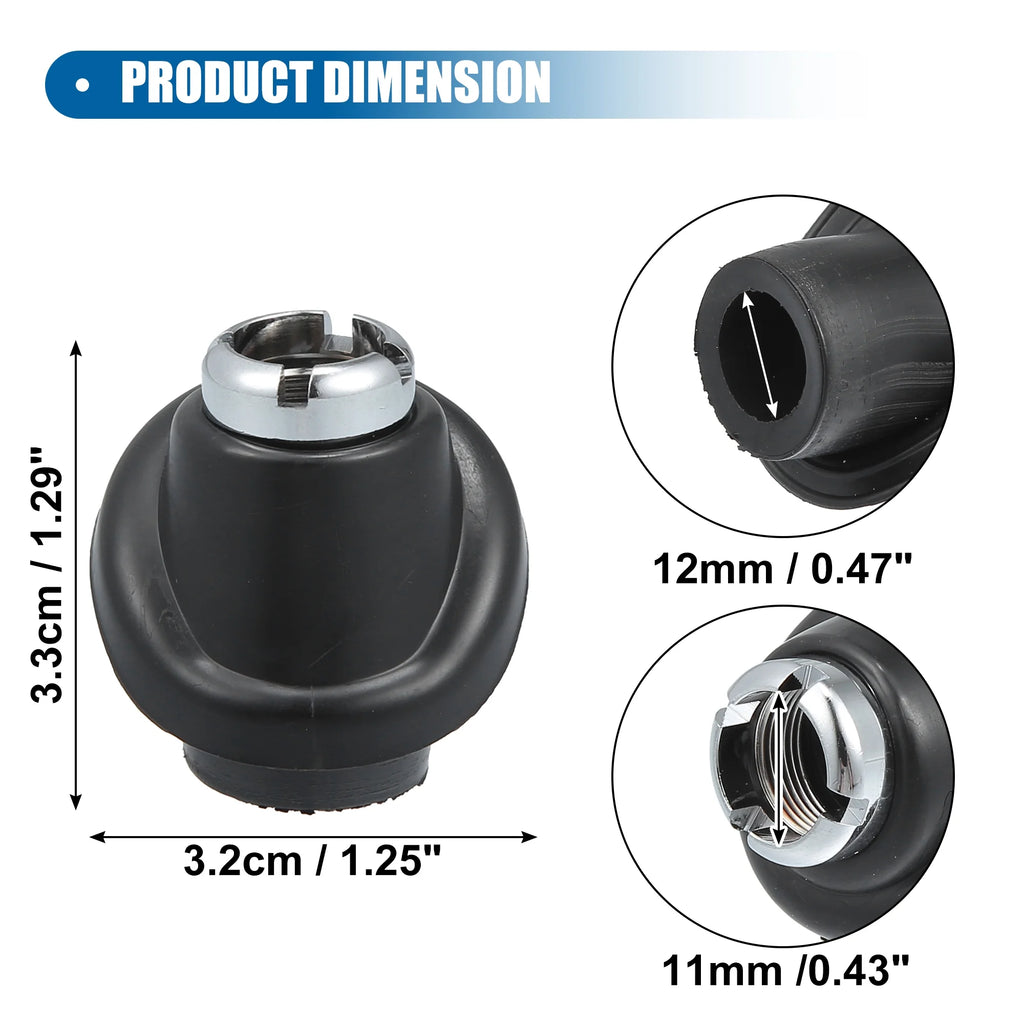 Rubber Antenna Nut Top Cap for Toyota Tacoma Antenna Mount Base Adapter B7476