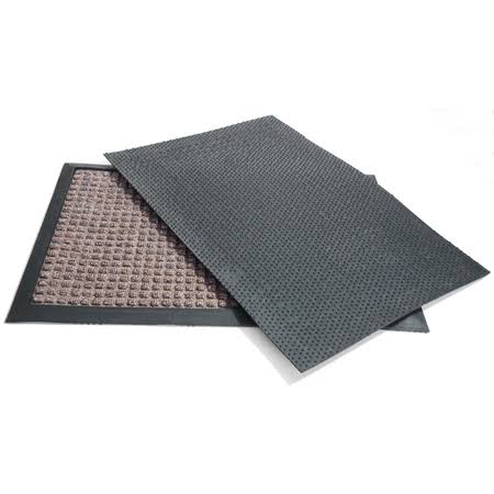 Tan Rubber Backed Carpet Mat D698809