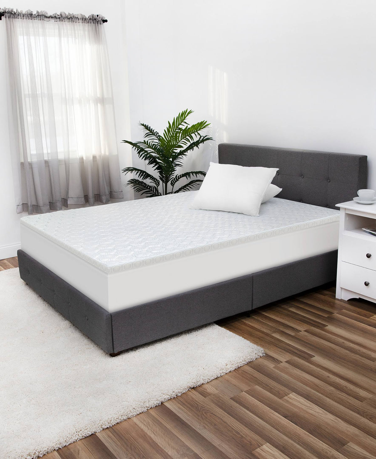 Gel-Infused Memory Foam Mattress Topper - Twin C96692