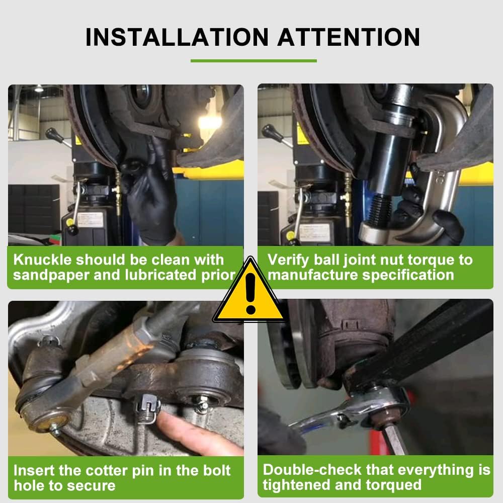 8pcs Suspension Kit Control Arm Ball Joint Stabilizer Sway Bar H62908