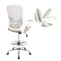 Tall Office Drafting Chair with Adjustable Foot Ring O944